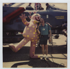 Wally Webb the first to interview Mr.Blobby live!