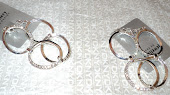 diamond silver plated bangles,only RM28*2 only*