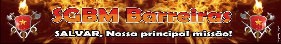 SGBM Barreiras -SALVAR NOSSA PRINCIPAL MISSÃO