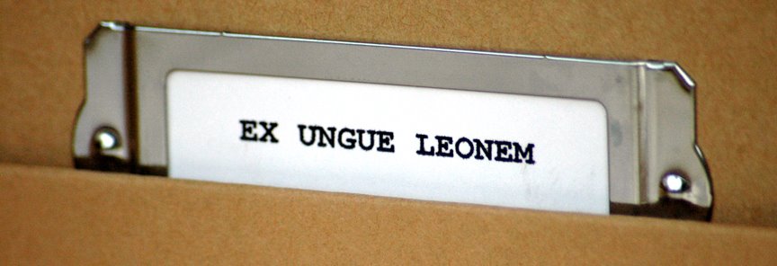 Ex Ungue Leonem