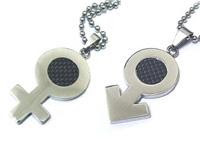 Gift01: Couple Stainless Steel Necklace