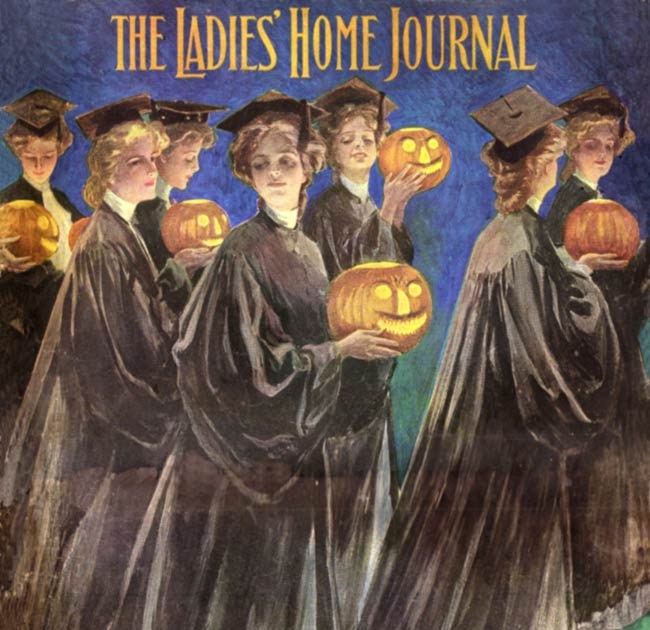Celtic Lady VINTAGE HALLOWEEN MAGAZINE COVERS