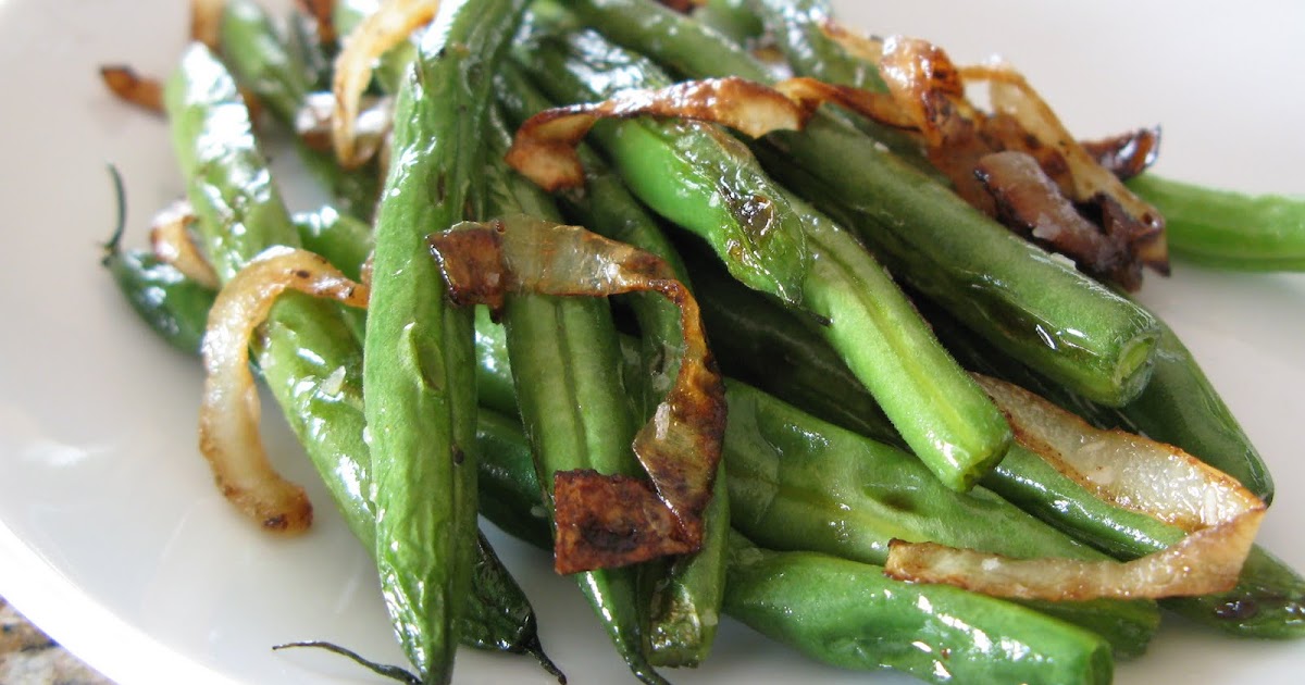 The BakeOff Flunkie PanRoasted Green Beans