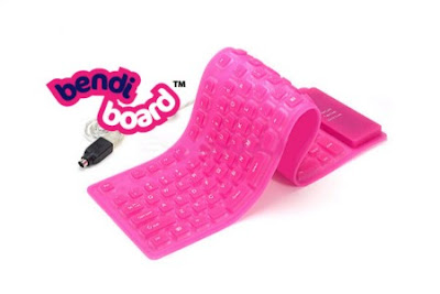 Bendi Board - Pink Flexible Keyboard 