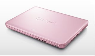 Pink Sony VAIO NR laptop