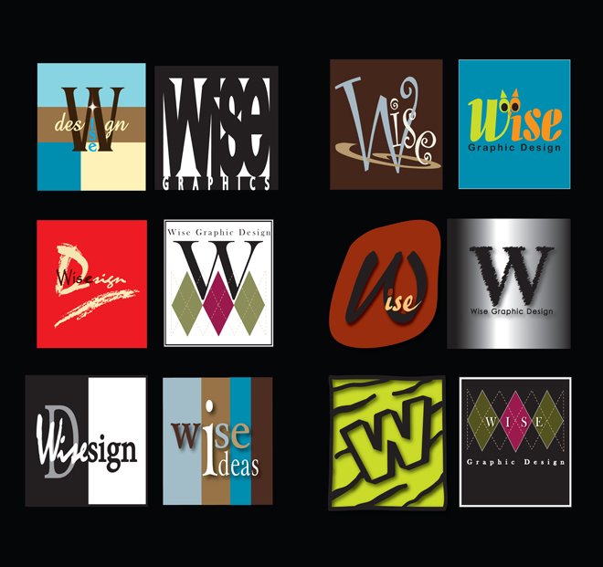 Course Assignment: Design logos using your name