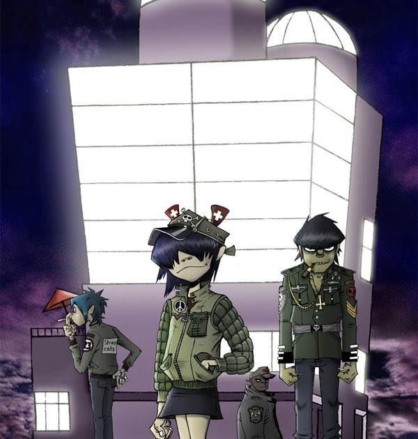 kong studios gorillaz