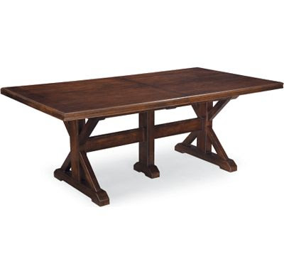 trestle dining table plans