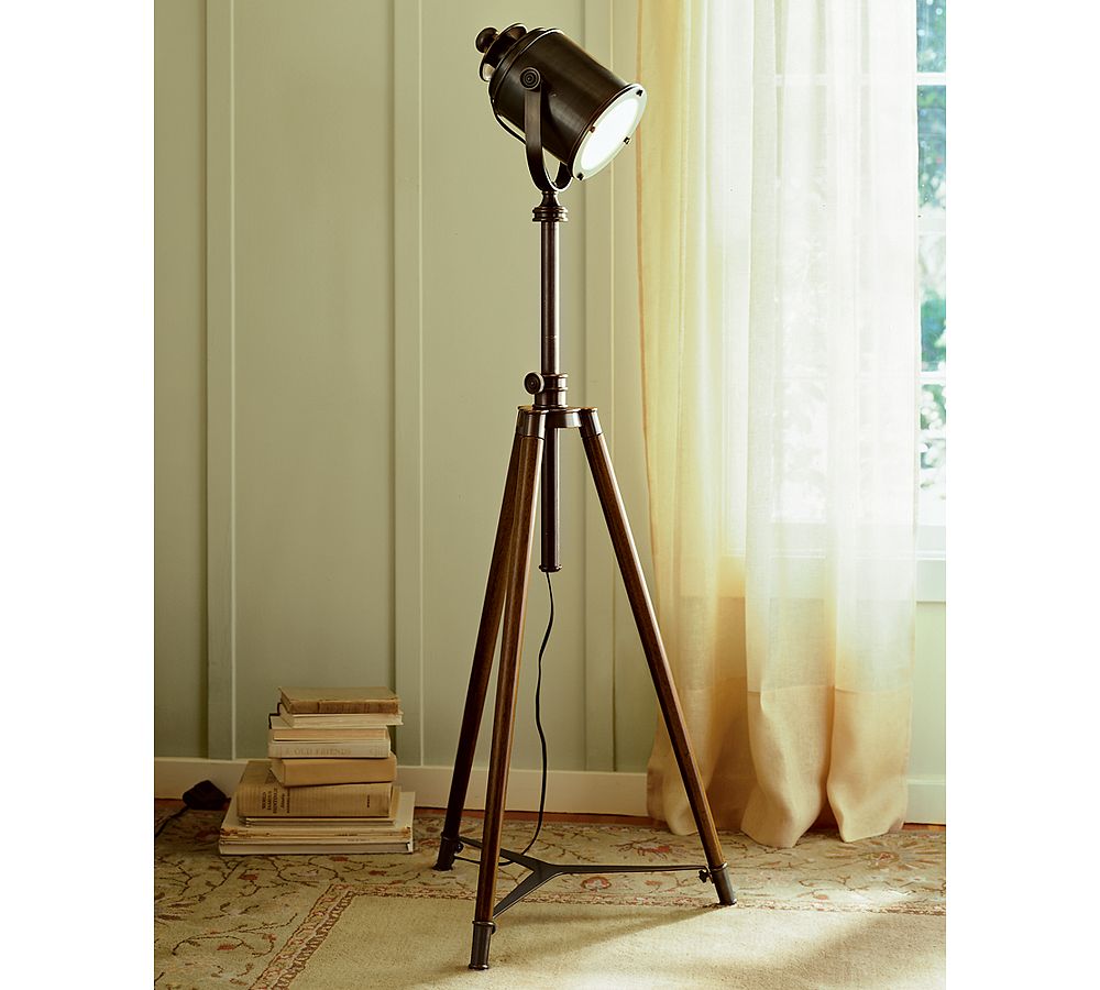 Pottery Barn Photographer's Tripod Floor Lamp copycatchic