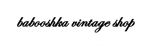 babooshka vintage shop