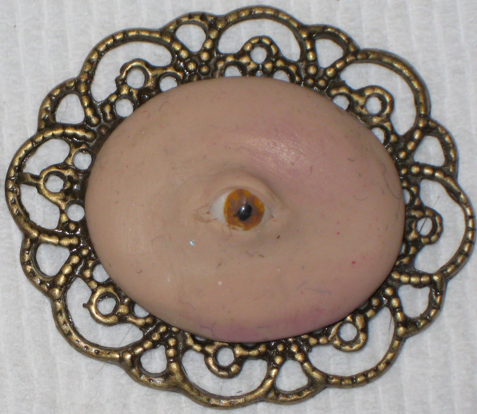 ...Make It With Me Polymer Clay Eye Test Piece