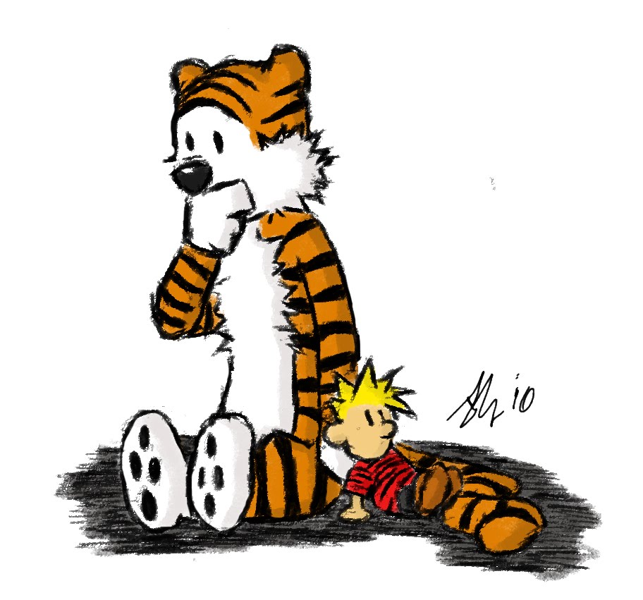 Calvin and Hobbes belongs to Bill Watterson. 