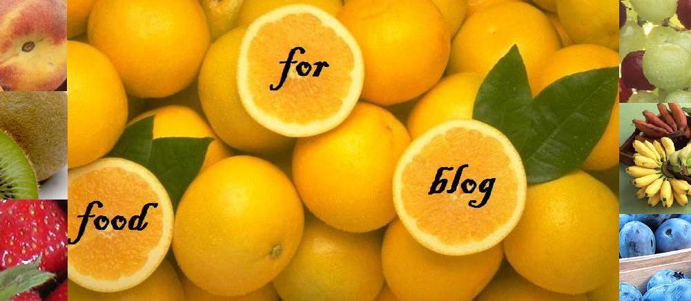 Food for Blog