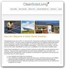 How do I Become A Solar Panel Installer