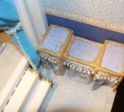 la ventana a mi mundo: Tocador y Cortinas Escena de Baño estilo Brooke