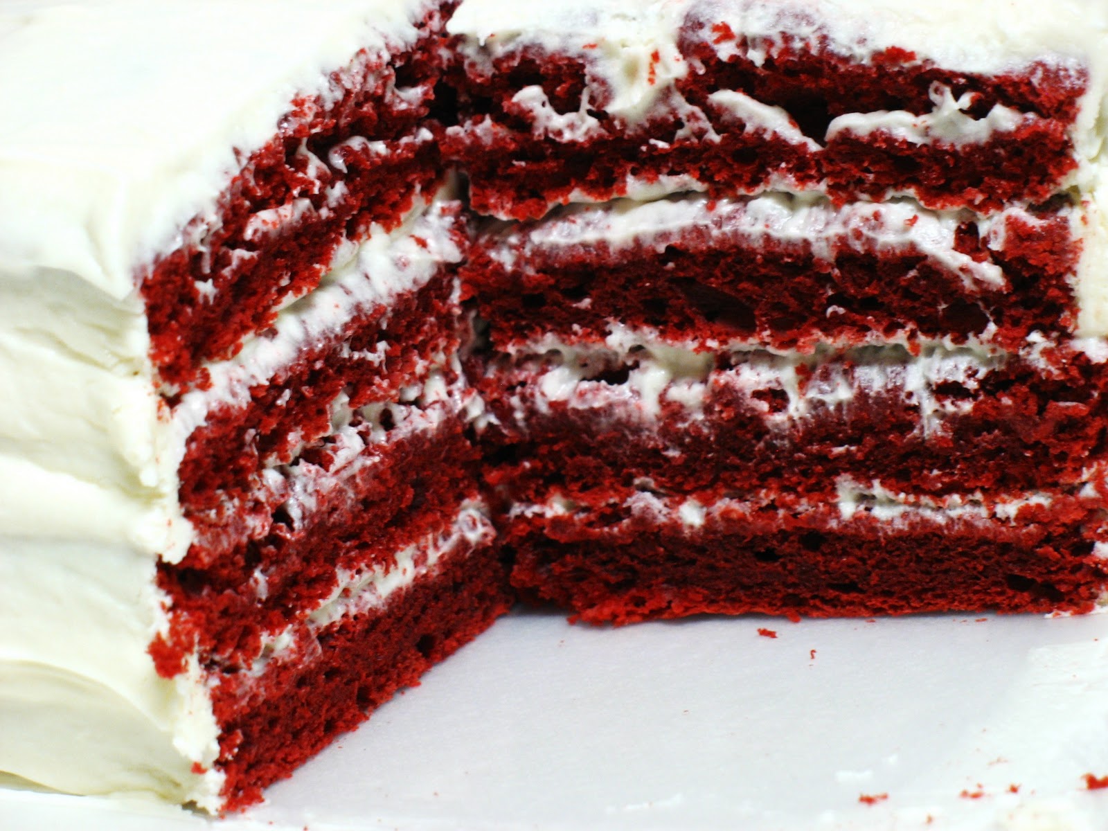 The Gluten Free Spouse: Gluten Free Red Velvet Cake