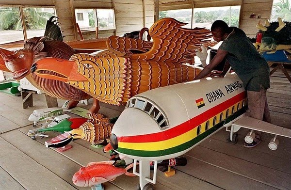 Curious, Funny Photos / Pictures: Fancy Coffins from Ghana - 10 Pics
