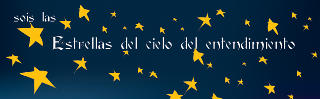 Estrellas del cielo del entendimiento