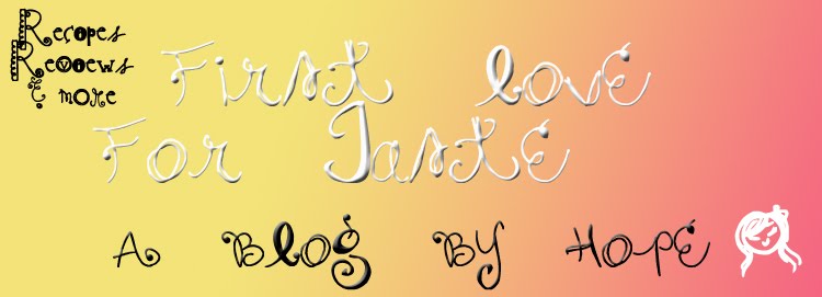 First love for Taste