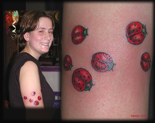 Joaninha / tattoo ladybug