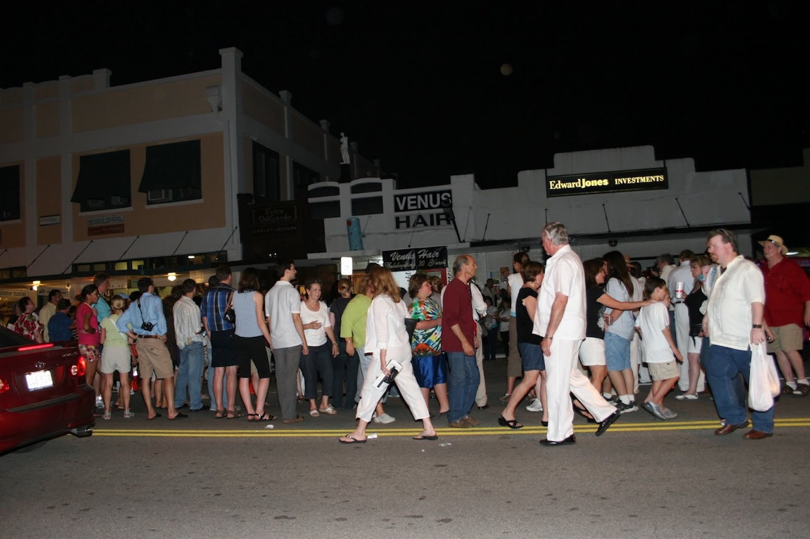 White Linen Night here Saturday Home in the Heights