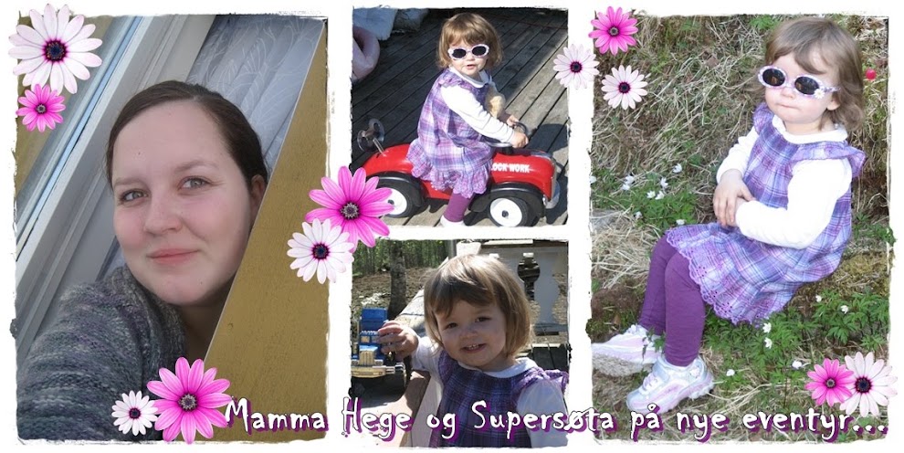 Mamma Hege & supersøta på nye eventyr...
