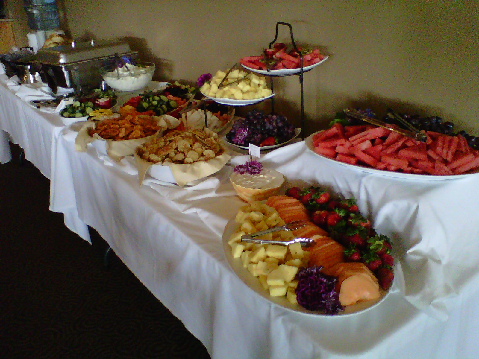 Classic Traditions Catering Memorial Dinner at River Bend Resort