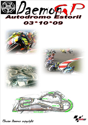 Moto GP 2009 Estoril/E.Daemon e Xaparro Delisis Damon+GP