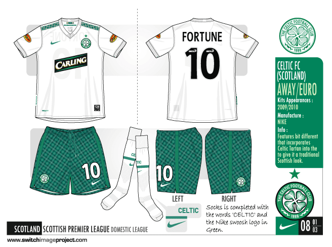 Celtic 2009-10 Home Kit