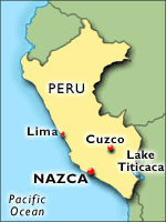 Nazca Lines Map