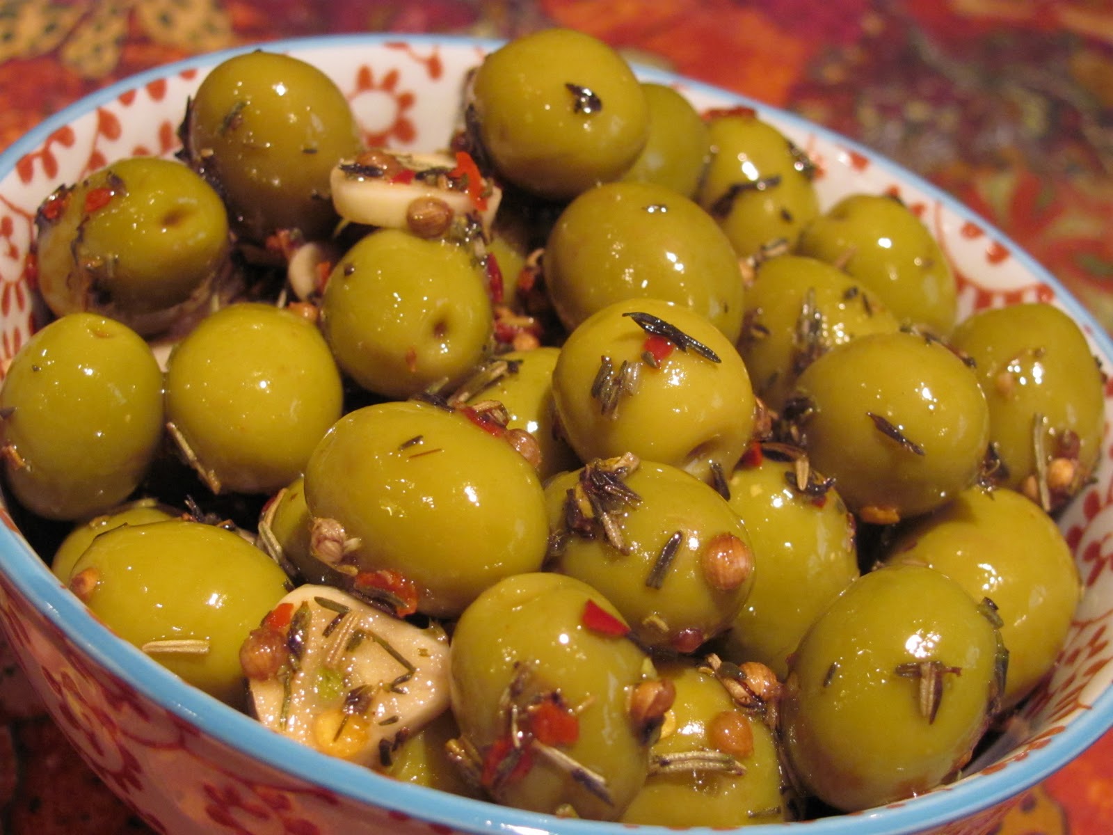 The Stuff of Life Marinated Spanish Olives