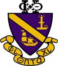 chi theta phi shield organizations student university delta