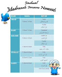 Jadual Kelas Pengajian