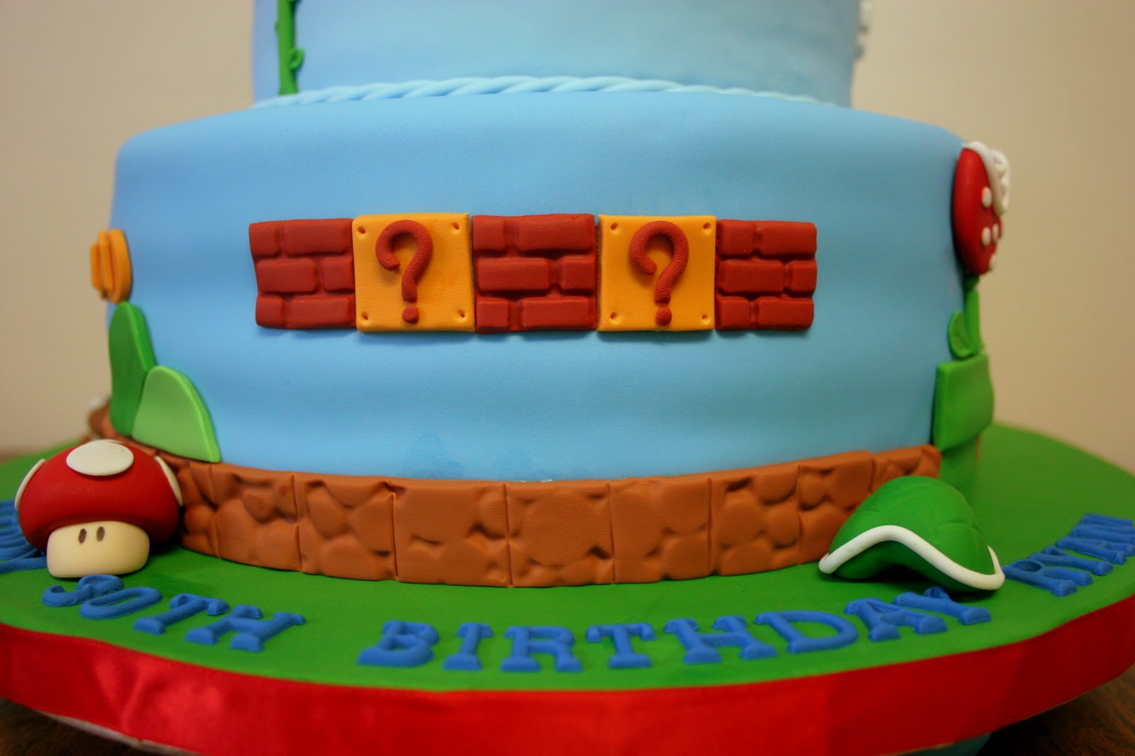 Stuff By Stace: Super Mario Brothers Cake