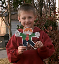 Caleb and Flat Stanley