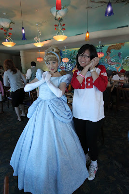 Cinderella posing