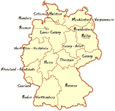 Germany Map Germany Map