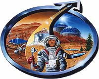 The Mars Society - logo