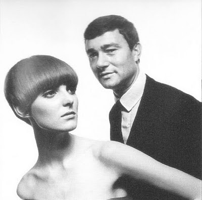 Vidal and Mary Quant picture and quote: Daily Mail