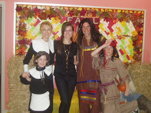 A feast at the dance studio for Thanksgiving along with Rachel our instructor.