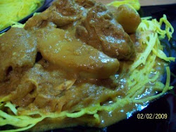 Roti Jala Kari Ayam