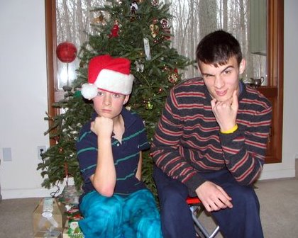 Doug and Jeff Christmas 2005