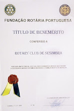 DIPLOMA DA FUNDAÇÃO ROTÁRIA PORTUGUESA