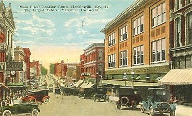 Hopkinsville, Main Street, 1920