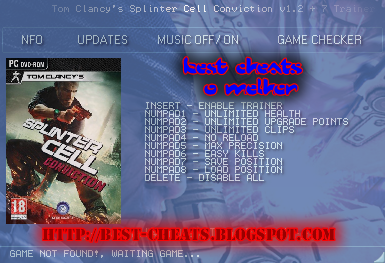 splinter cell conviction fling trainer splinter cell conviction fling trainer