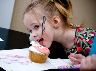 Gabba Gabba Coloring on Cupcakes Kisses  N  Crumbs  Yo Gabba Gabba Birthday Party For 2