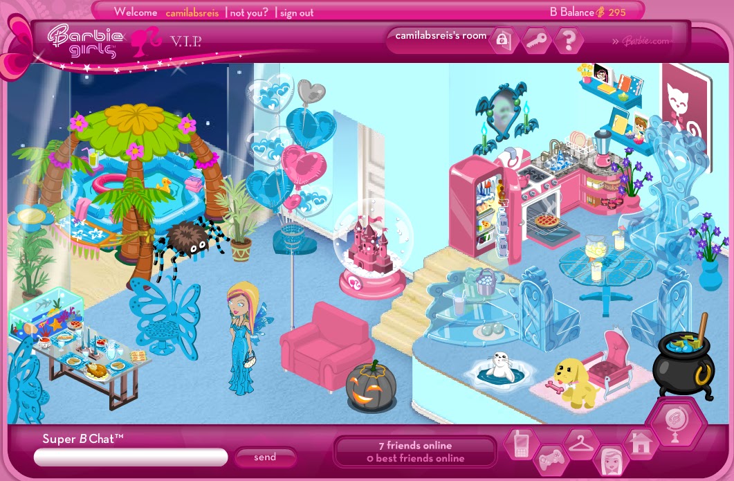 Barbie – Quarto de Jogos