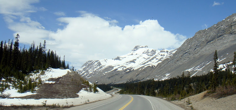 Lots of Snow on Both Banff and Lake Louise Parks Mountains