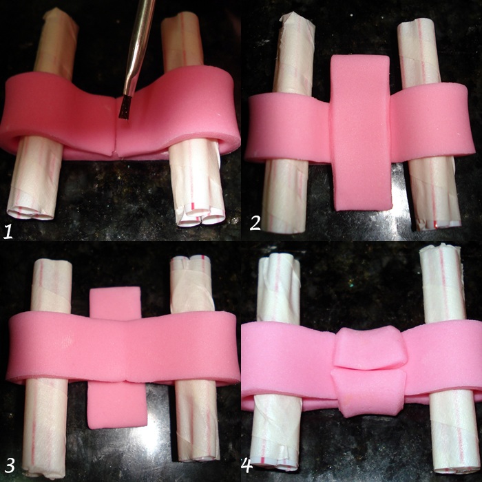 Fofurices Pasta americana Fazendo um Lacinho Chanel!