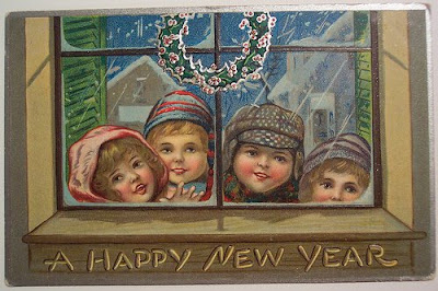 New Years Postcard